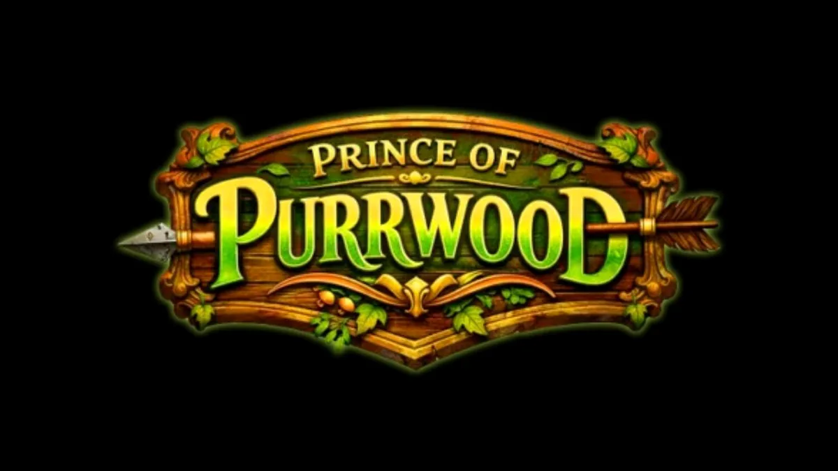 Karakter kucing bertema Robin Hood dalam slot Prince of Purrwood